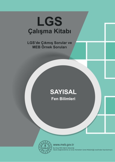 LGS çalışma Kitabı SAYISAL (Fen Bilimleri) FotokoPink