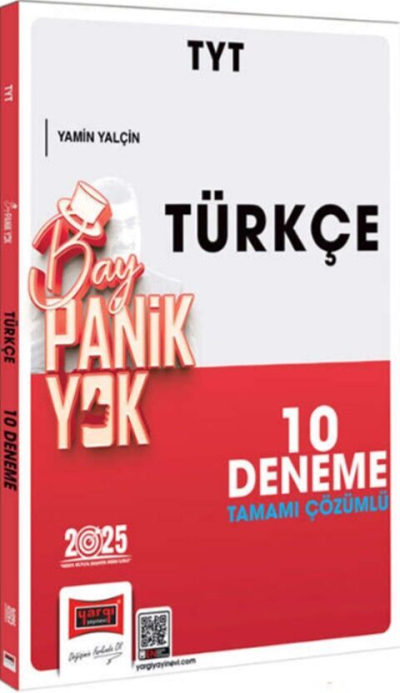 2025 TYT Tamamı Çözümlü Panik Yok Türkçe 10 Deneme Yargı Yayınları FotokoPink