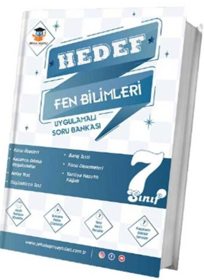 7. Sınıf Fen Bilimleri Hedef Uygulamalı Soru Bankası Zeka Küpü Yayınları