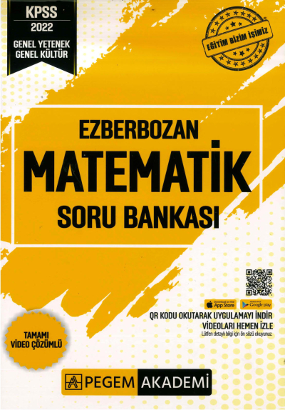 EZBERBOZAN MATEMATİK ÇÖZÜMLÜ SORU BANKASI FotokoPink