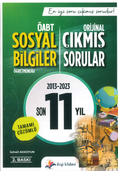 ÖABT SOSYAL BİLGİLER ÖĞRETMENLİĞİ SON 11 YIL ÇIKMIŞ SORULAR ÇÖZÜMLÜ (2013-2023) FotokoPink