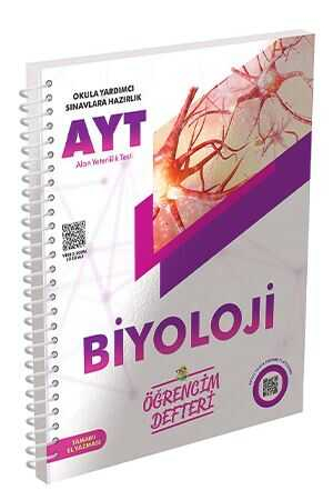 AYT Biyoloji Öğrencim Defteri Murat Yayınları (Tamamı El Yazması) FotokoPink