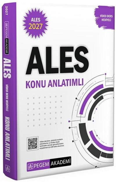 2027 ALES Konu Anlatımlı (Video Ders Hediyeli) Pegem Akademi Yayıncılık FotokoPink