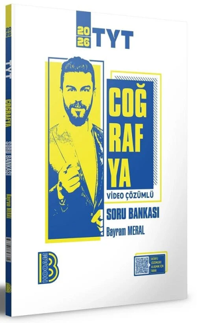 2026 YKS TYT Coğrafya Soru Bankası Çözümlü Bayram Meral Benim Hocam Yayınları FotokoPink