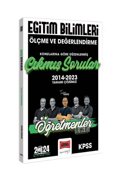 2024 KPSS Eğitim Bilimleri Öğretmenler Ekibi Ölçme ve Değerlendirme Konularına Göre Düzenlenmiş Çıkmış Sorular (2014-2023) FotokoPink