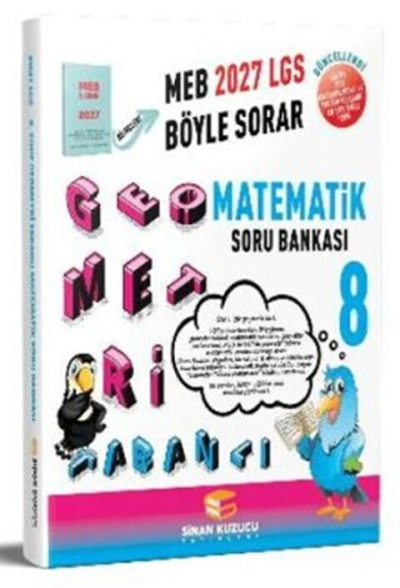 2027 8. Sınıf LGS Geometri Tabanlı Soru Bankası Sinan Kuzucu FotokoPink