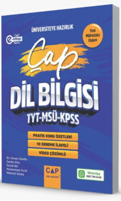 TYT MSÜ KPSS Dil Bilgisi Pratik Konu Özetleri Deneme İlaveli Çap Yayınları FotokoPink