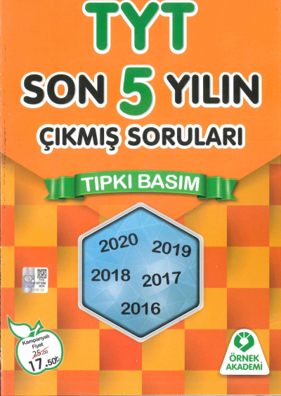 TYT Son 5 Yıl Çıkmış Soruları 2016-2020 FotokoPink