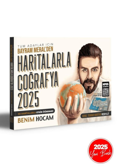 2025 Tüm Adaylar İçin Haritalarla Coğrafya Benim Hocam Yayınları FotokoPink