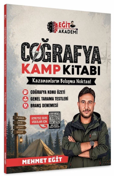 2026 MEB AGS KPSS Coğrafya Kamp Kitabı Eğit Akademi FotokoPink