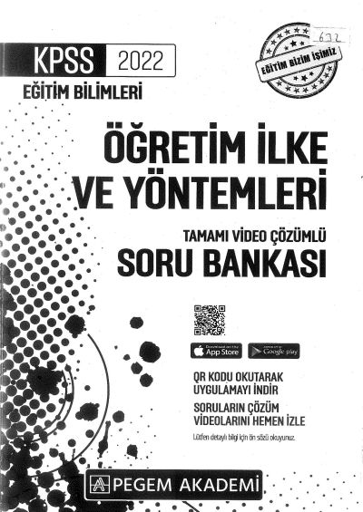 2022 KPSS Eğitim Bilimleri ÖĞRETİM İLKE VE YÖNTEMLERİ SORU BANKASI FotokoPink