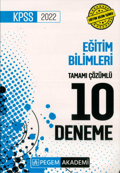 EĞİTİM BİLİMLERİ 10'LU PAKET DENEME ÇÖZÜMLÜ FotokoPink