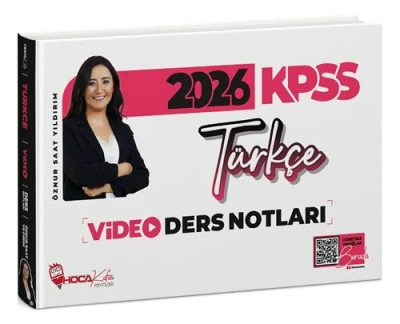2026 KPSS Türkçe Video Ders Notları Öznur Saat Yıldırım Hoca Kafası Yayınları FotokoPink