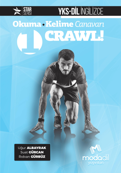 YKS Dil İngilizce Okuma Kelime Canavarı Crawl 1 Modadil Yayınları FotokoPink