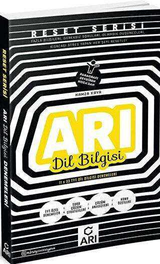 TYT Reset Serisi Dil Bilgisi Denemeleri Arı Yayıncılık FotokoPink