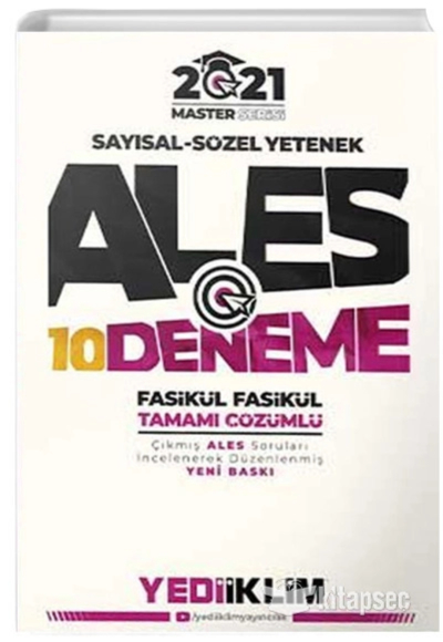 MASTER ALES 10!LU DENEME SAYISAL SÖZEL YETENEK FotokoPink