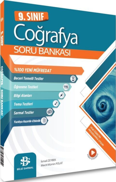 9. Sınıf Coğrafya Soru Bankası Bilgi Sarmal Yayınları FotokoPink