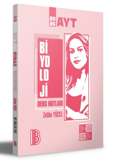 2026 YKS AYT Biyoloji Ders Notları - Zeliha Yücel Benim Hocam Yayınları FotokoPink