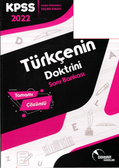 TÜRKÇE nin DOKTRİNİ TAMAMI ÇÖZÜMLÜ SORU BANKASI FotokoPink