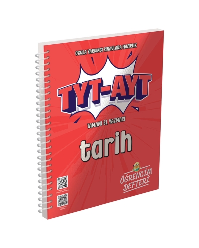 TYT AYT Tarih Öğrencim Defter Murat Yayınları FotokoPink