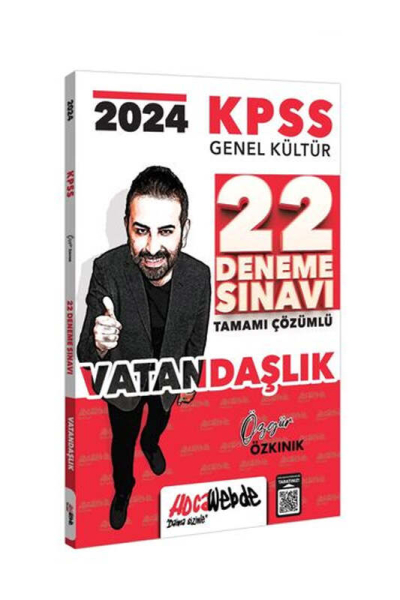 2024 KPSS GK Vatandaşlık Tamamı Çözümlü 22 Deneme Sınavı FotokoPink
