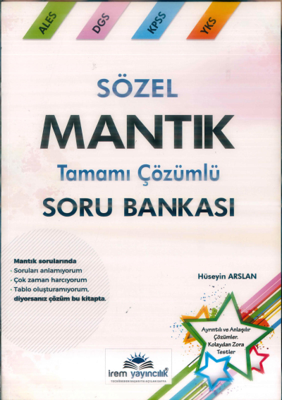 SÖZEL MANTIK TAMAMI ÇÖZÜMLÜ SORU BANKASI FotokoPink