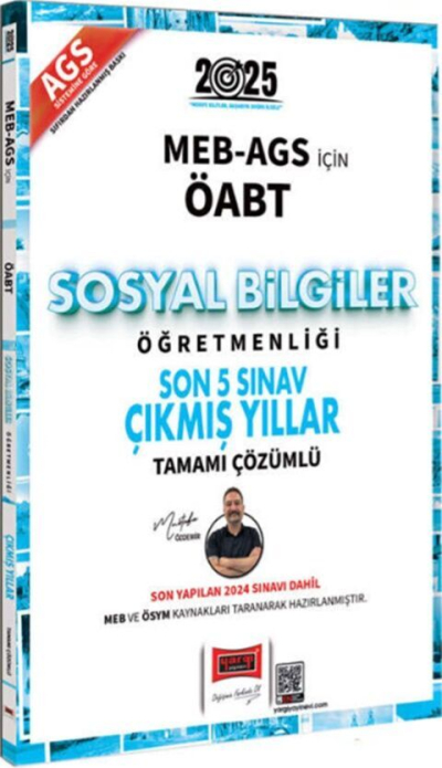 2025 MEB-AGS ÖABT Sosyal Bilgiler Öğretmenliği Son 5 Sınav Çıkmış Yıllar Yargı Yayınları FotokoPink
