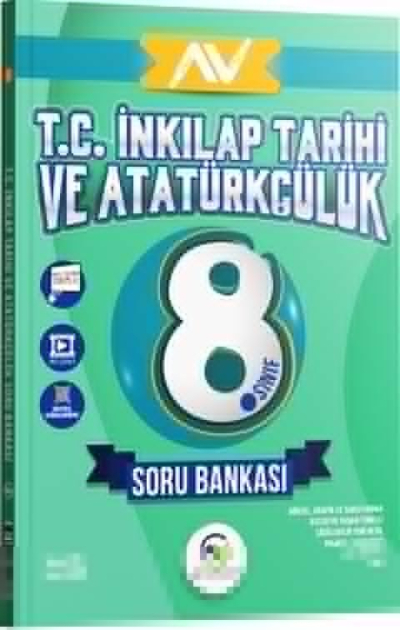 8. Sınıf LGS T.C. İnkılap Tarihi ve Atatürkçülük Soru Bankası Av Yayınları