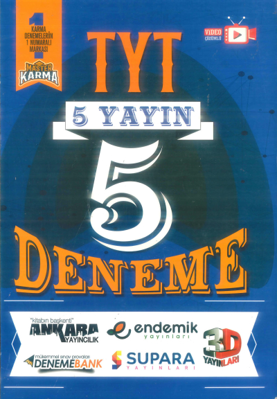 TYT MASTER KARMA 5 DENEME
