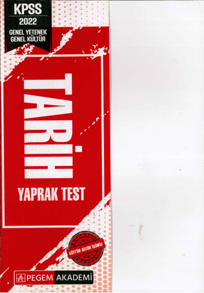 TARİH YAPRAK TEST FotokoPink
