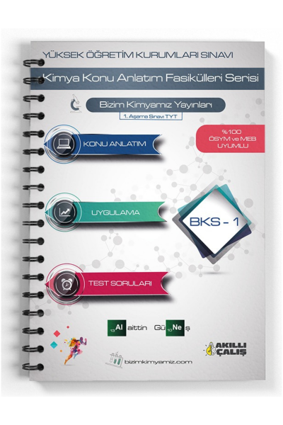 Alaittin Güneş TYT Kimya Kampı Bizim Kimyamız Yayınları