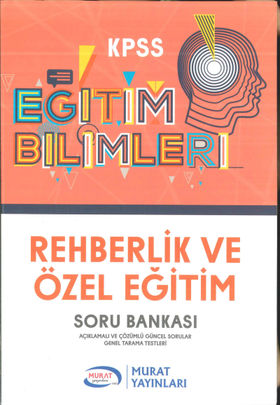 REHBERLİK VE ÖZEL EĞİTİM SORU BANKASI FotokoPink