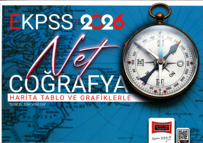 2026 EKPSS Harita Tablo ve Grafiklerle Net Coğrafya Yargı Yayınları (Renkli Almanız Önerili) FotokoPink