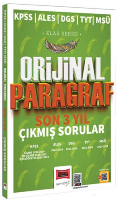 2025 KPSS ALES DGS TYT MSÜ Klas Serisi Orijinal Paragraf Son 3 Yıl Çıkmış Sorular Yargı Yayınları FotokoPink
