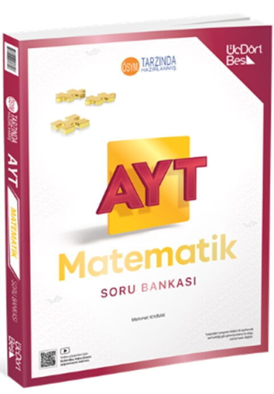 2027 AYT Matematik Soru Bankası Üç Dört Beş Yayınları FotokoPink