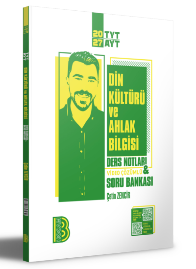 2027 TYT-AYT Din Kültürü ve Ahlak Bilgisi Ders Notları ve Video Çözümlü Soru Bankası Benim Hocam Yayınları FotokoPink