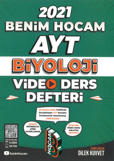 AYT BİYOLOJİ VİDEO DERS DEFTERİ FotokoPink