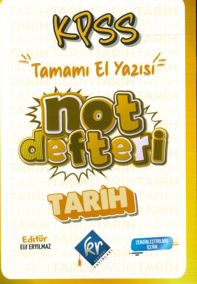 TARİH NOT DEFTERİ TAMAMI EL YAZISI FotokoPink