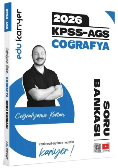 Coğrafyanın Kodları 2026 KPSS-AGS Coğrafya Video Çözümlü Soru Bankası Edu Kariyer FotokoPink