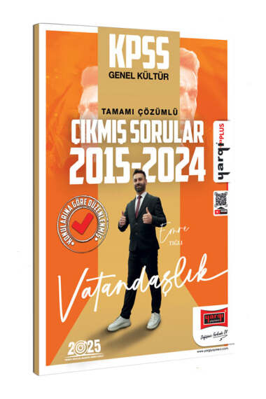 2025 KPSS Genel Kültür 2015 2024 Vatandaşlık Konularına Göre Düzenlenmiş Tamamı Çözümlü Çıkmış Sorular Yargı Yayınları FotokoPink