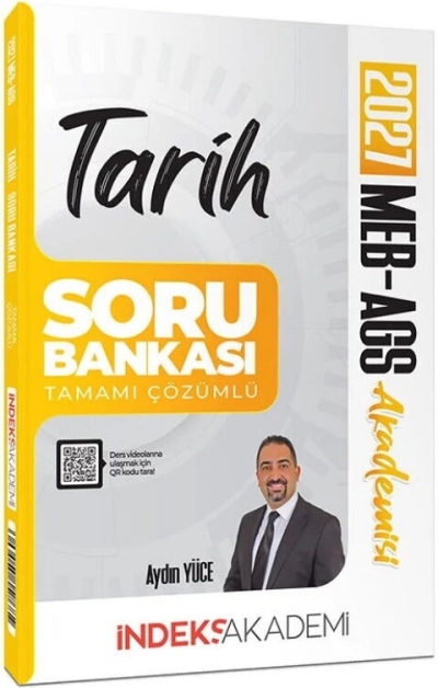 MEB-AGS Akademisi Tarih Soru Bankası Çözümlü Aydın Yüce İndeks Akademi Yayıncılık FotokoPink