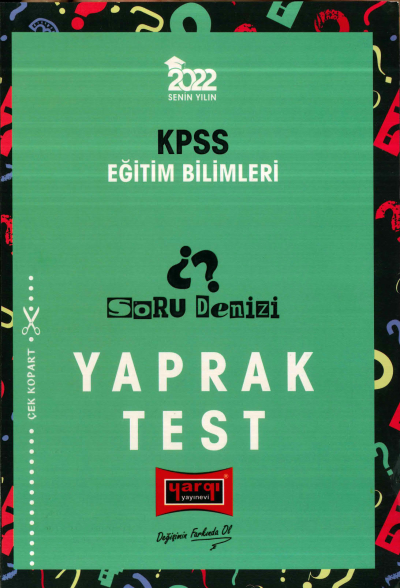 EĞİTİM BİLİMLERİ TÜM DERSLER YAPRAK TEST