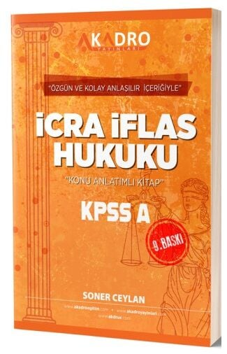 A Kadro Yayınları KPSS A Grubu İcra İflas Hukuku Konu Anlatımlı FotokoPink