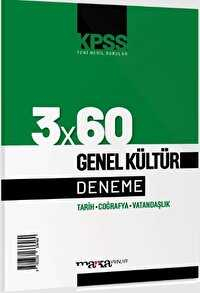 GK 3*60 DENEME (TARİH-COĞ.-VAT) TAMAMI VİDEO ÇÖZÜMLÜ FotokoPink