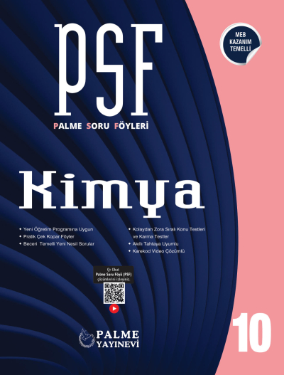 10. Sınıf Kimya PSF Palme Soru Föyü FotokoPink
