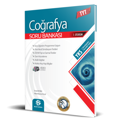 TYT Coğrafya Soru Bankası Bilgi Sarmal Yayınları FotokoPink