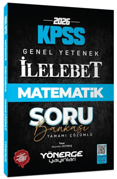 2026 KPSS Matematik İlelebet Soru Bankası Çözümlü Alparslan Doymuş Yönerge Yayınları FotokoPink