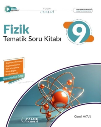 9. Sınıf Fizik Tematik Soru Kitabı Palme Yayınları FotokoPink