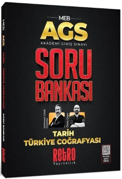 2025 MEB AGS Tarih ve Türkiye Coğrafyası Soru Bankası Retro Yayıncılık FotokoPink