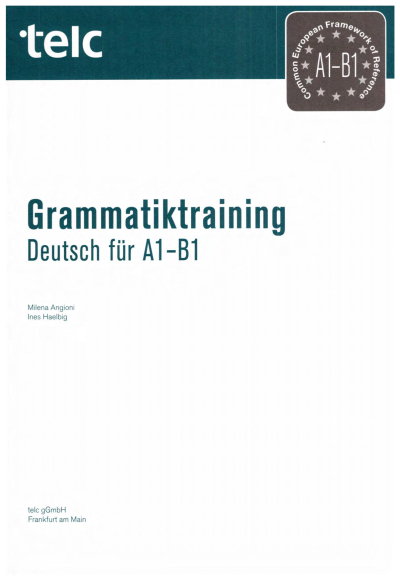 Grammatiktraining Deutsch für A1-B1 FotokoPink